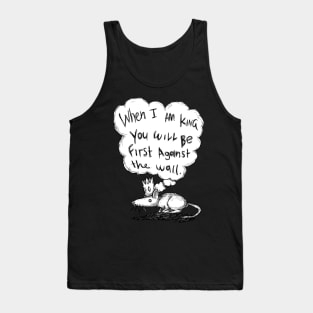 Paranoid Android  - Radiohead Illustrated lyrics. Tank Top